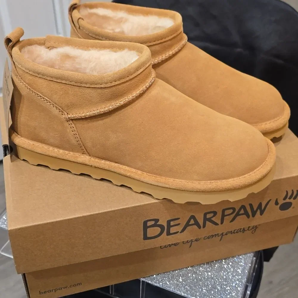 BearPaw‎ Super Shorty Boot- Iced Coffee